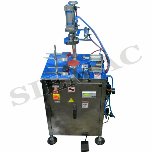 Lug cap sealing machine